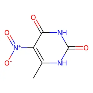 6-Methyl-5-nitrouracil structure