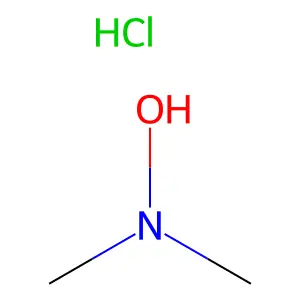 N,N-dimethylhydroxylamine hydrochloride structure
