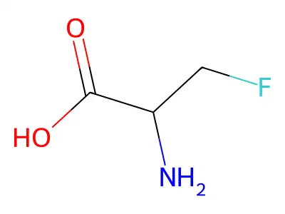 3-Fluoroalanine structure