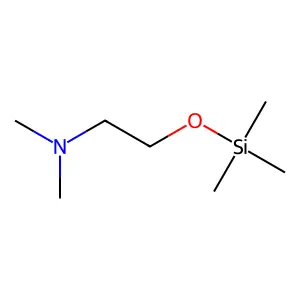 Dimethyl(2-(trimethylsiloxy)ethyl)amine structure