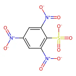 2,4,6-Trinitrobenzene Sulfonate structure