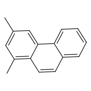 Phenanthrene, 1,3-dimethyl- structure