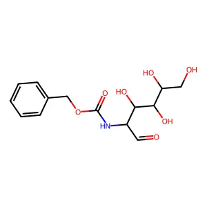 N-carbobenzoxy-D-glucosamine structure