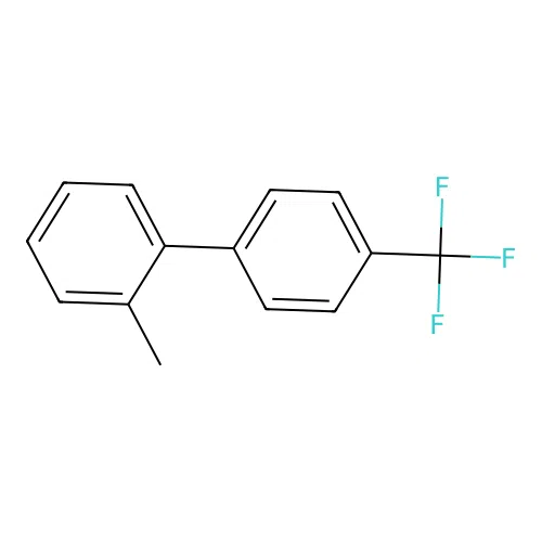 2-Methyl-4'-(trifluoromethyl)-1,1'-biphenyl structure