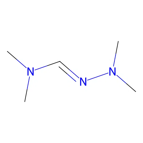 Methanehydrazonamide, N,N,N',N'-tetramethyl-, (1E)- structure