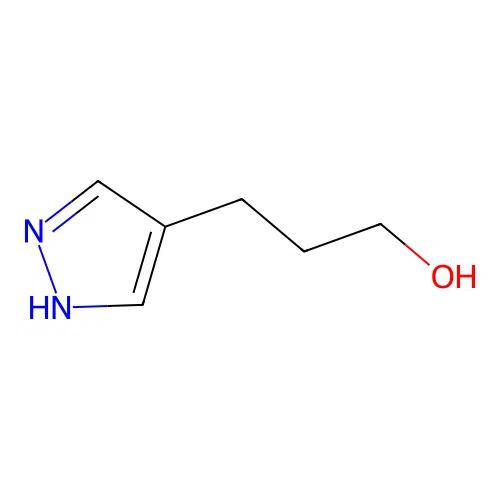 3-(1H-pyrazol-4-yl)propan-1-ol structure