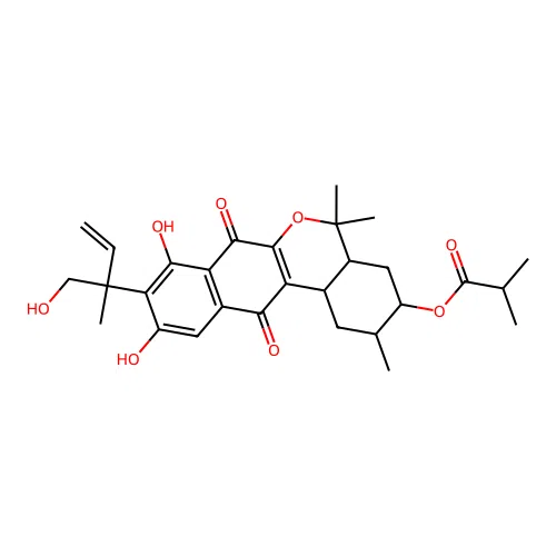 Naphthablin structure