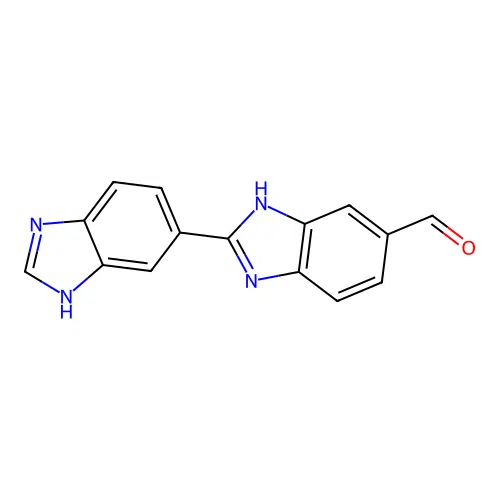 [2,5'-Bi-1H-benzimidazole]-5-carboxaldehyde structure