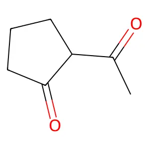 2-Acetylcyclopentanone structure