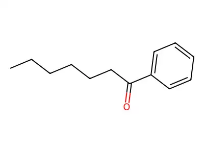Heptanophenone structure