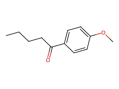 1-(4-Methoxyphenyl)pentan-1-one structure