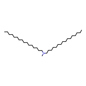 1-Hexadecanamine, N-hexadecyl-N-methyl- structure