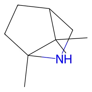 (1R,4S)-2-Azabornane structure