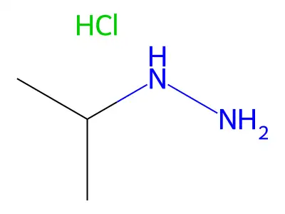 1-Isopropylhydrazine hydrochloride structure