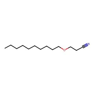 3-(Decyloxy)propionitrile structure