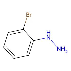 (2-Bromophenyl)hydrazine structure