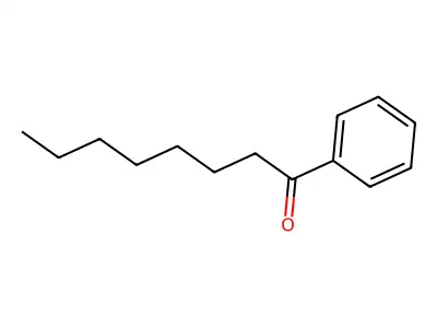 Octanophenone structure