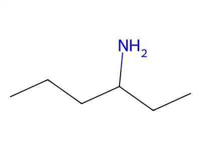 Hexan-3-amine structure