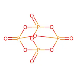 Phosphorus oxide (P4O10) structure
