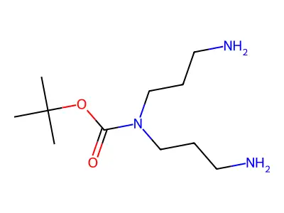 1,1-Dimethylethyl N-(3-((3-aminopropyl)amino)propyl)carbamate structure