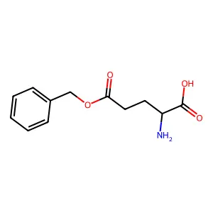 2-Amino-5-(benzyloxy)-5-oxopentanoic acid structure