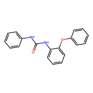 N-(2-phenoxyphenyl)-N'-phenylurea structure