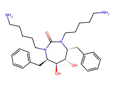 DMPC Cyclic Urea 107 structure