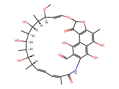 3-Formyl-25-desacetyl Rifamycin structure
