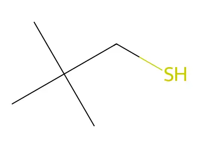 2,2-Dimethylpropanethiol structure