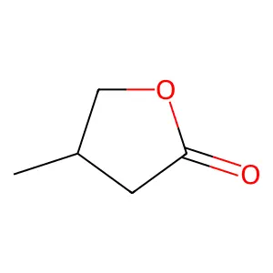 beta-Methyl-gamma-butyrolactone structure