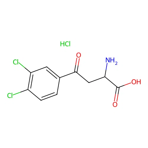 2-Amino-4-(3,4-dichlorophenyl)-4-oxobutanoic acid hydrochloride structure