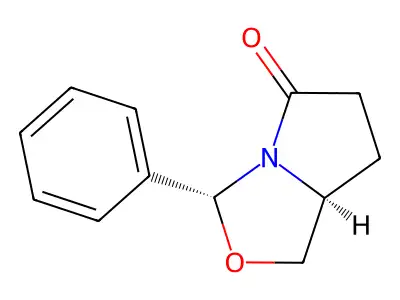 (3R,7aS)-3-Phenyltetrahydropyrrolo[1,2-c]oxazol-5(1H)-one structure