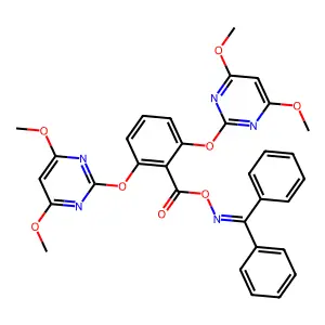 Pyribenzoxim structure