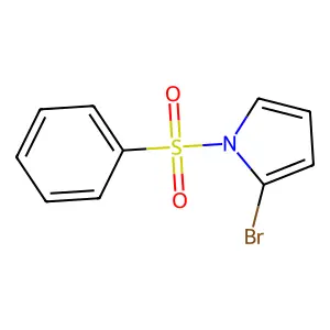 1-(benzenesulfonyl)-2-bromo-1H-pyrrole structure