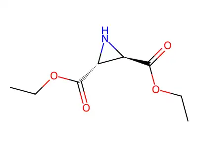 2,3-Dicarbethoxyaziridine structure