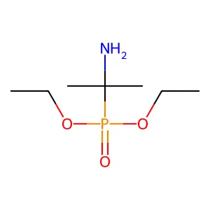 Diethyl (2-aminopropan-2-yl)phosphonate structure