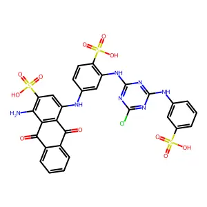 Reactive Blue 5 structure