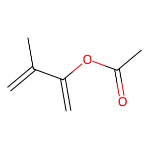 3-Methylbuta-1,3-dien-2-yl acetate structure