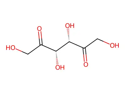 5-keto-D-Fructose structure