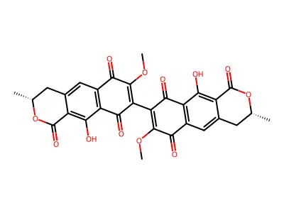 Xanthomegnin structure