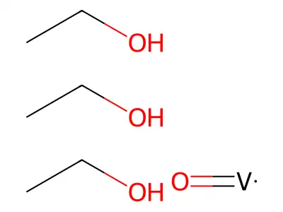 Vanadium, triethoxyoxo-, (T-4)- structure