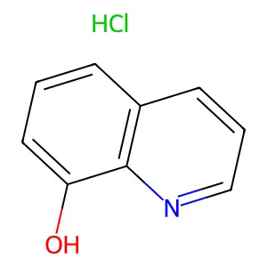 Quinolin-8-ol hydrochloride structure