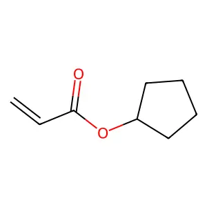 Cyclopentyl acrylate structure