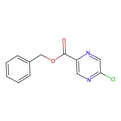 Benzyl 5-chloropyrazine-2-carboxylate structure