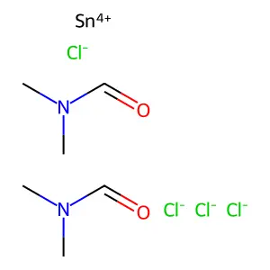 Tetrachlorobis(N,N-dimethylformamide-O)tin structure