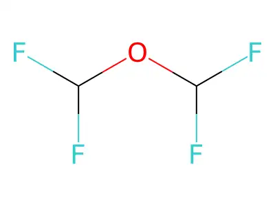 1,1'-Oxybis(1,1-difluoromethane) structure