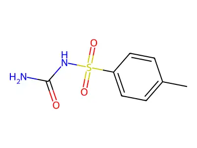 Tosylurea structure