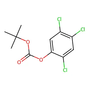tert-Butyl 2,4,5-trichlorophenyl carbonate structure