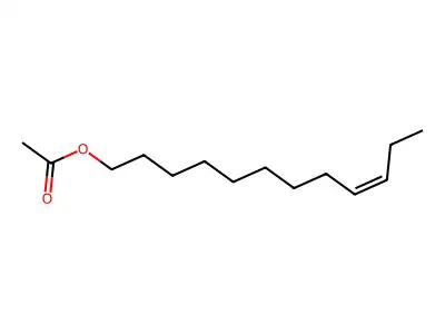 Dodec-9-enyl acetate structure
