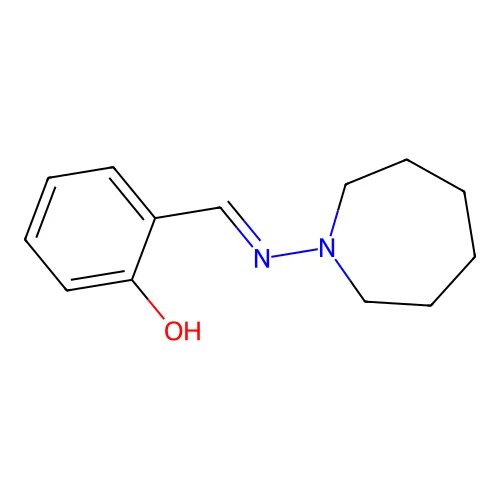 2-{[(Azepan-1-yl)imino]methyl}phenol structure